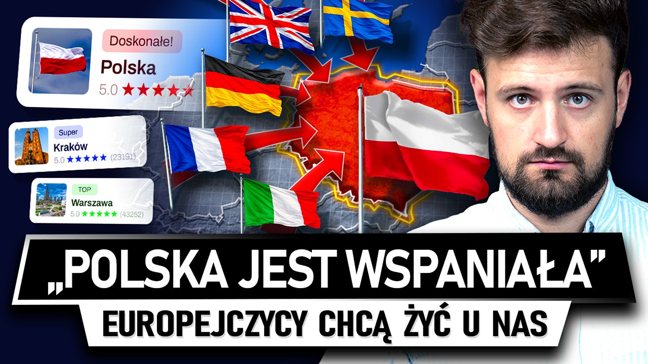 MASOWA IMIGRACJA DO POLSKI z ZACHODU - Czemu Niemcy, Francuzi i Brytyjczycy uciekają do Polski?