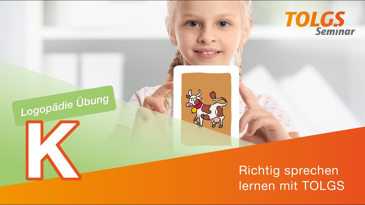 Logopädie Übung für Kinder – Wörter mit K