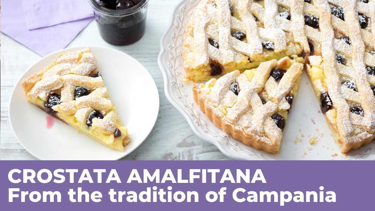 How to bake a fragrant CROSTATA AMALFITANA - Italian traditional recipe