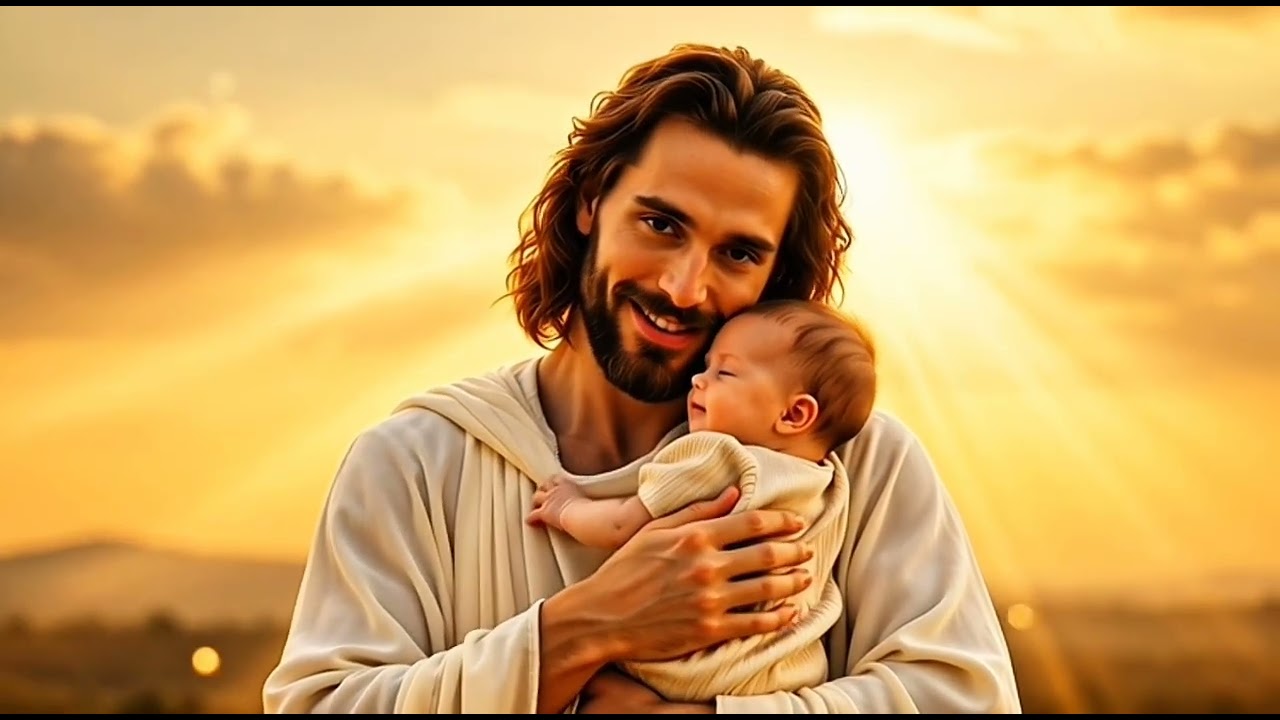 Jesus christ give  word of hope sound for sleeping for baby and toddlers 