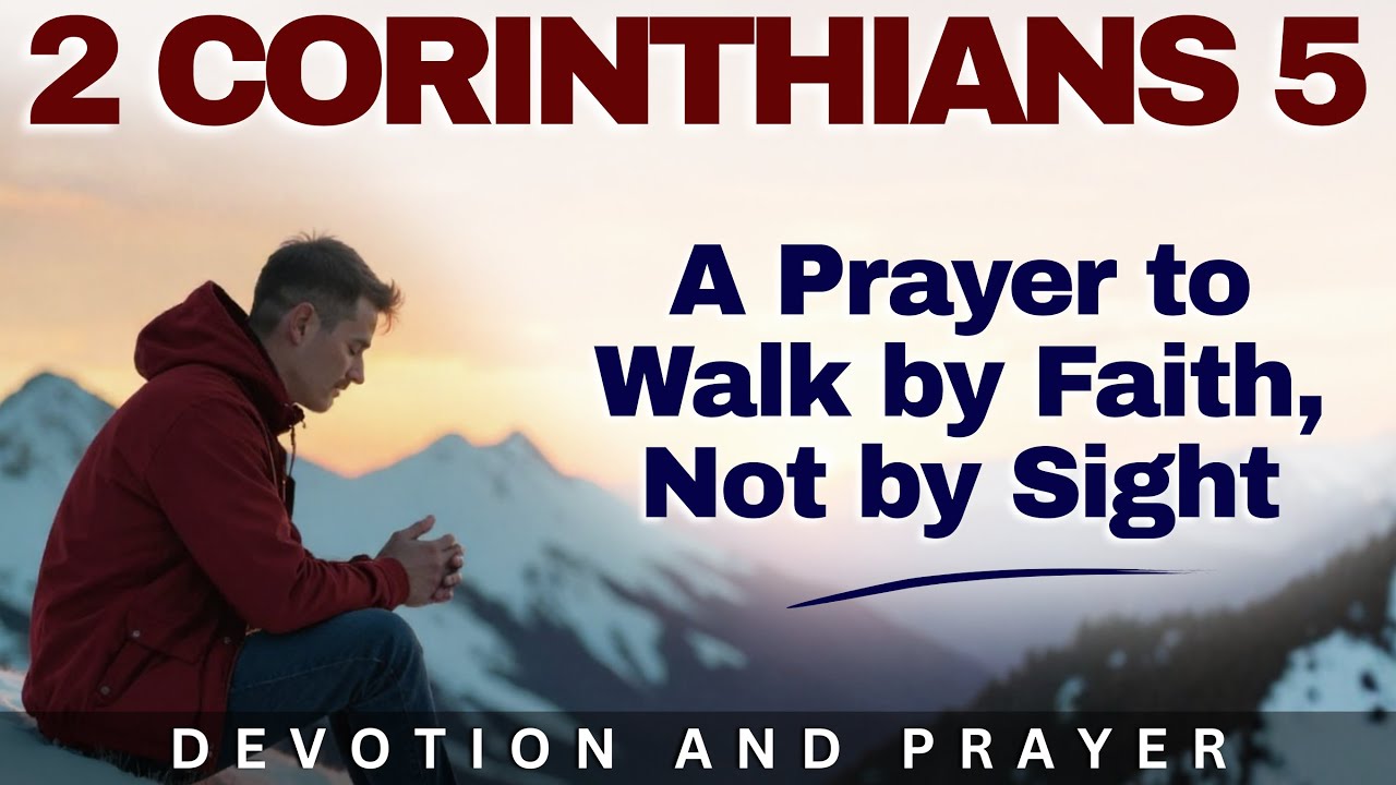 «Ибо мы ходим верой, а не видением» — 2 Коринфянам 5:7 Молитва о вере сверх того, что видишь
