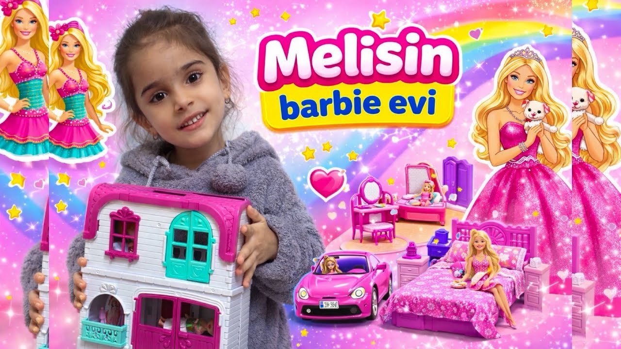 Melisin barbie evi💕💓🎀🎀