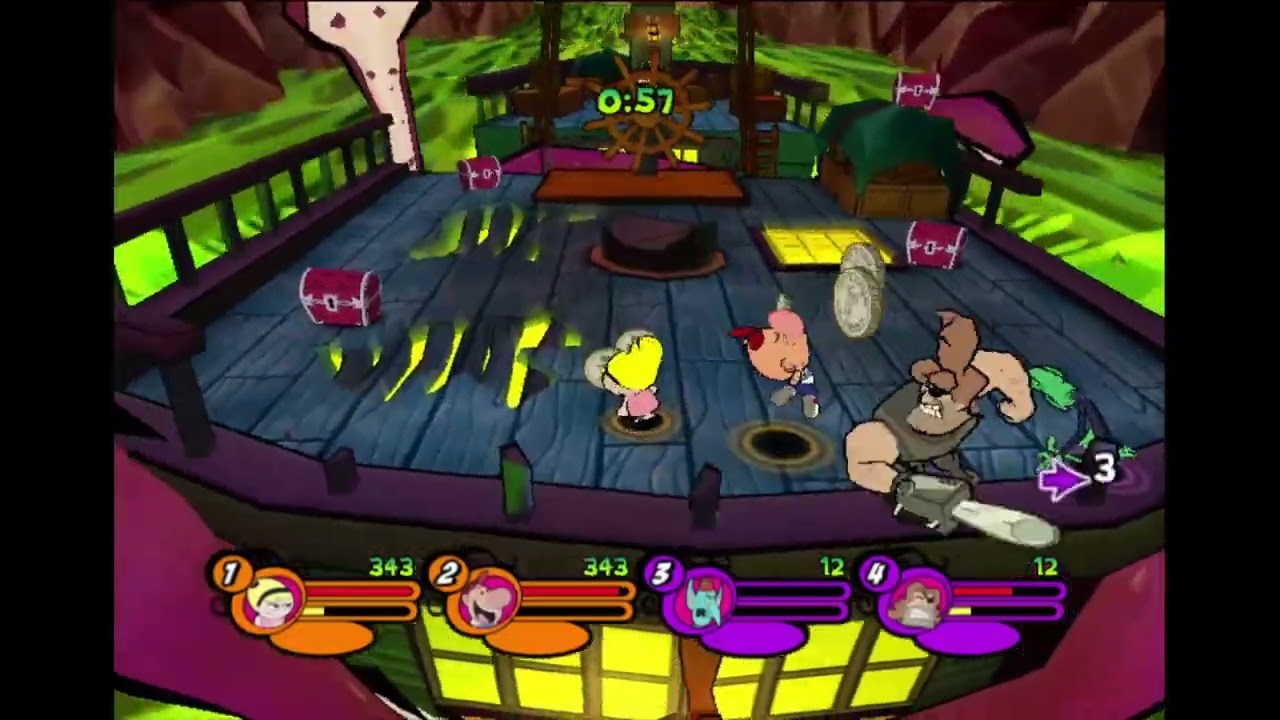 [TAS] The Grim Adventures of Billy & Mandy - Tier 1 Missions - (WII)