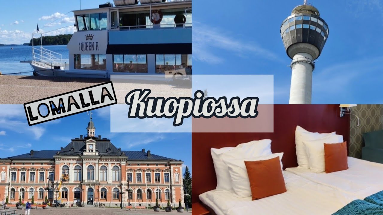 Kuopiossa: Laivaristeilyllä / Torilla / Puijon tornissa