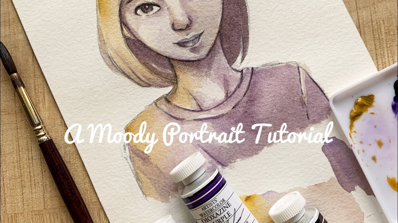 ☂ A Moody Portrait Tutorial ☂