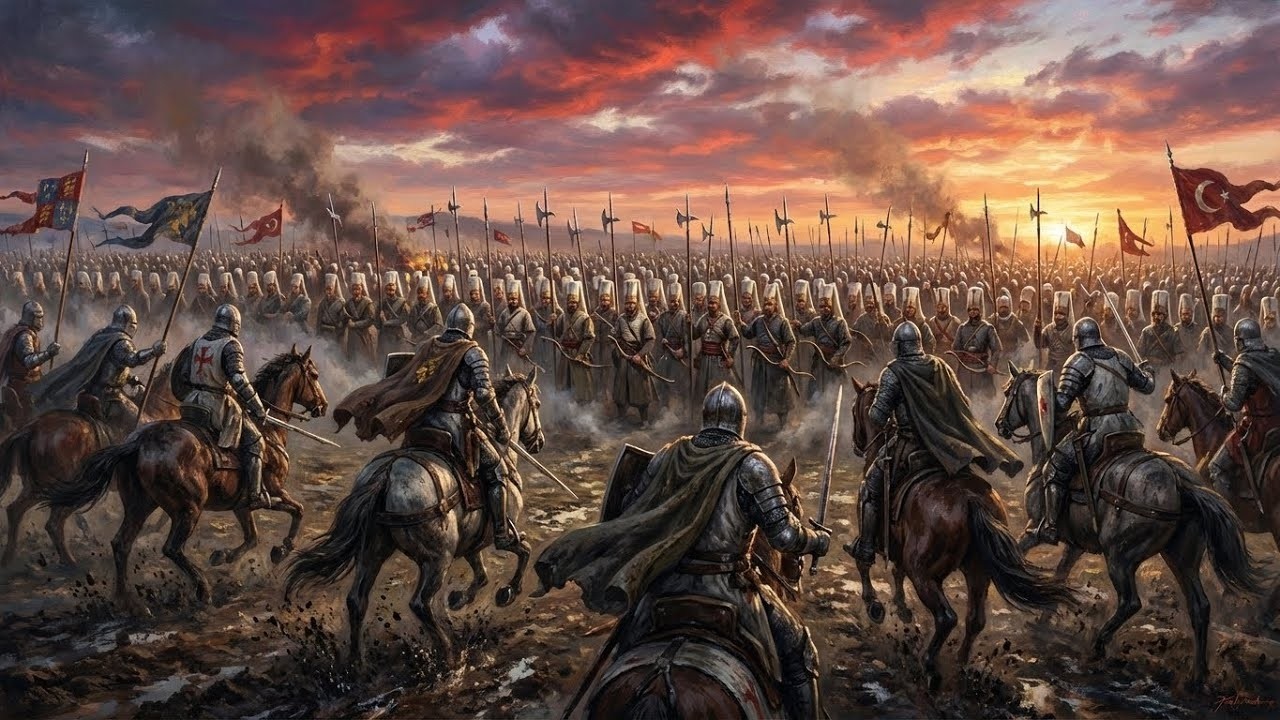 Wie 60.000 Osmanen den letzten Kreuzzug ZERSCHMETTERTEN (Schlacht von Warna 1444)