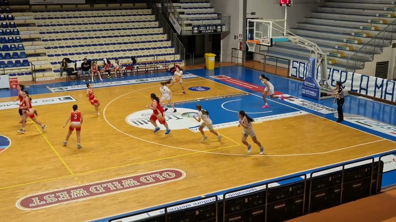 1️⃣ PANTHERS ROSETO  🆚️ TASP LADIES TERAMO.   serie C