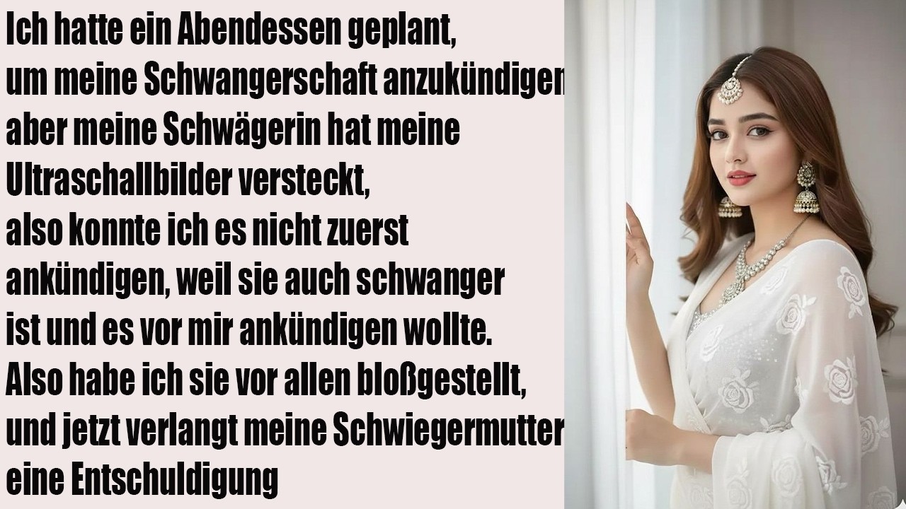 Überraschungs-Babyankündigung geplant – doch meine Schwägerin versteckte mein Ultraschallbild…