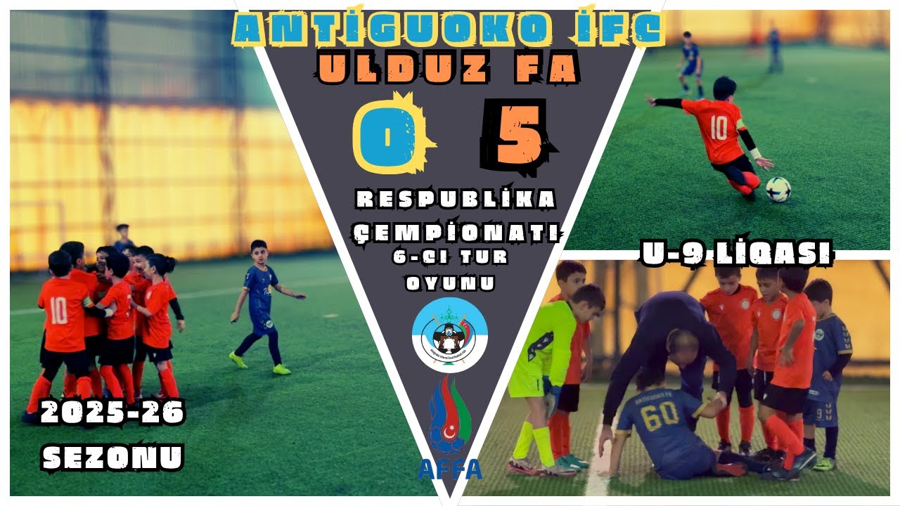 Antiguoko İFC- Ulduz FA /0-5/ 6-cı tur oyunu (Azərbaycan çempionatı U-9 liqası)