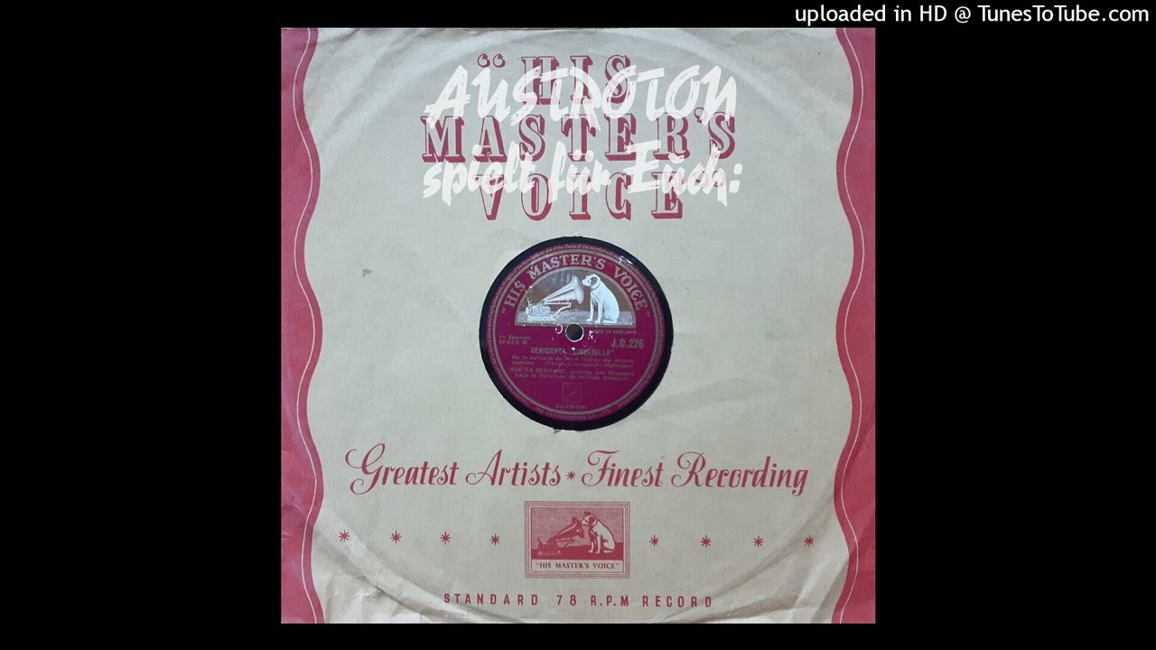 Alfredo Antonini, Rosita Serrano (span. voc): Cenicienta / Cinderella (London 1950)