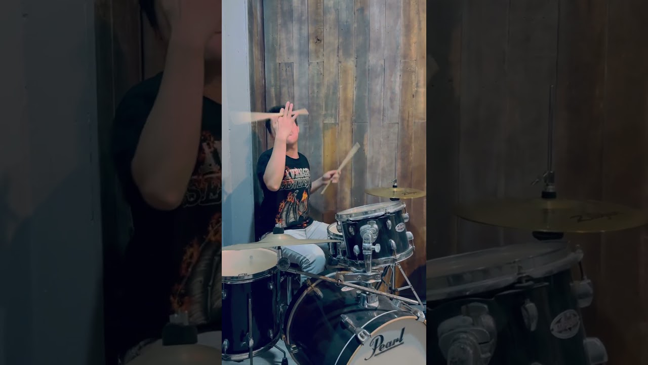 Xoay d&ugrave;i trống #drums #trantindrummer #drummer