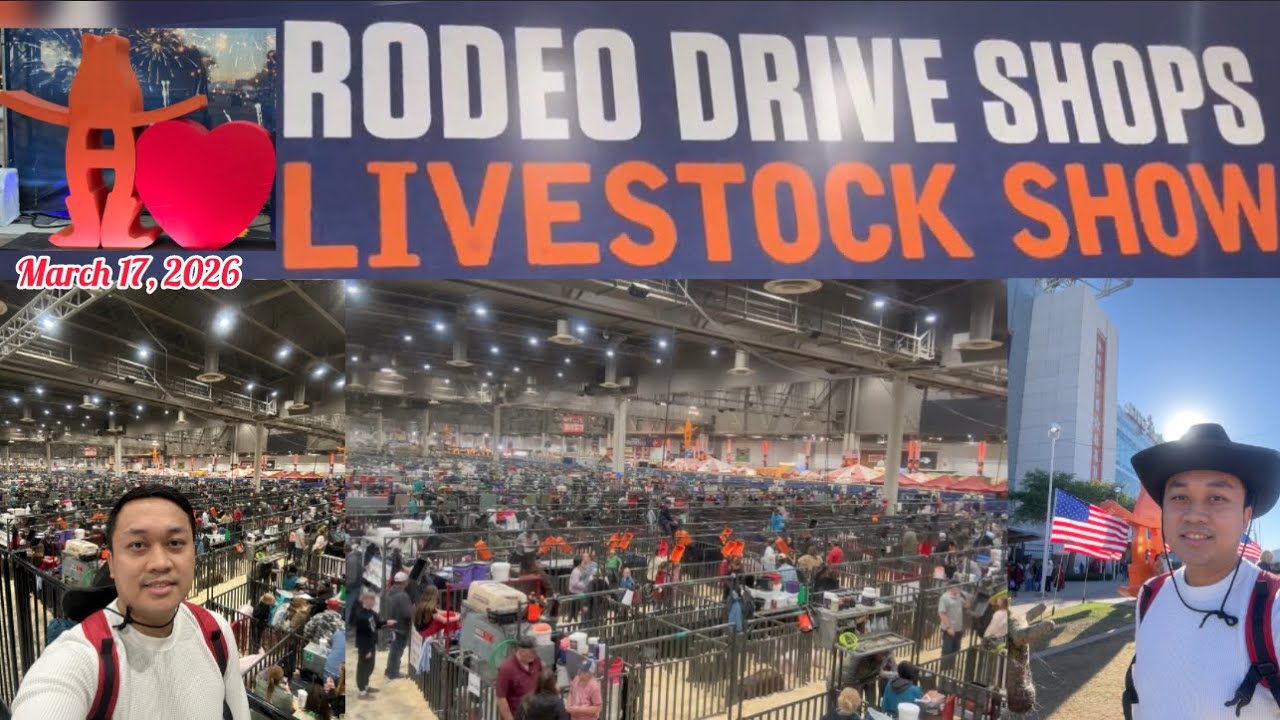 Houston Livestock Show and Carnival Rides 2026 Vlog