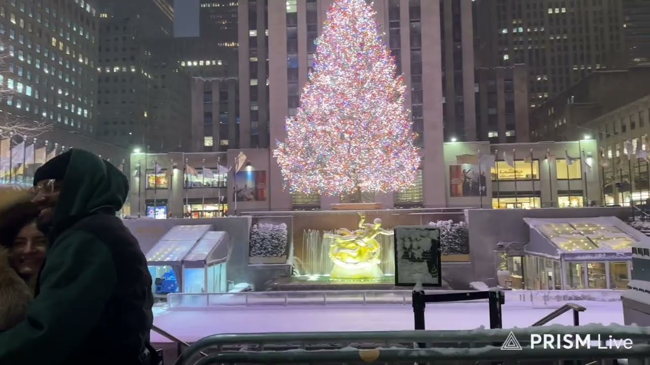 New York 2026 |Snowing early morning walking,Manhattan,NY 5:45am12/27/2025