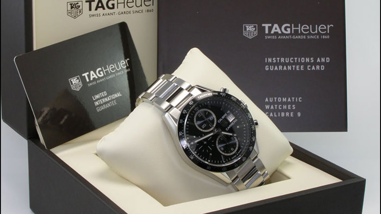 TAG HEUER Carrera Calibre 16 CV201AJBA0727 Tutorial