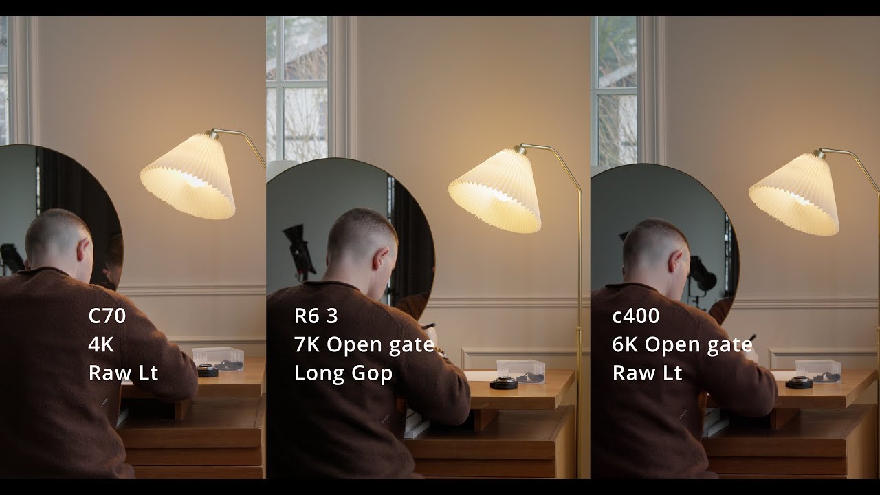 Video image test:  Canon C70 vs C400 vs R6mk3