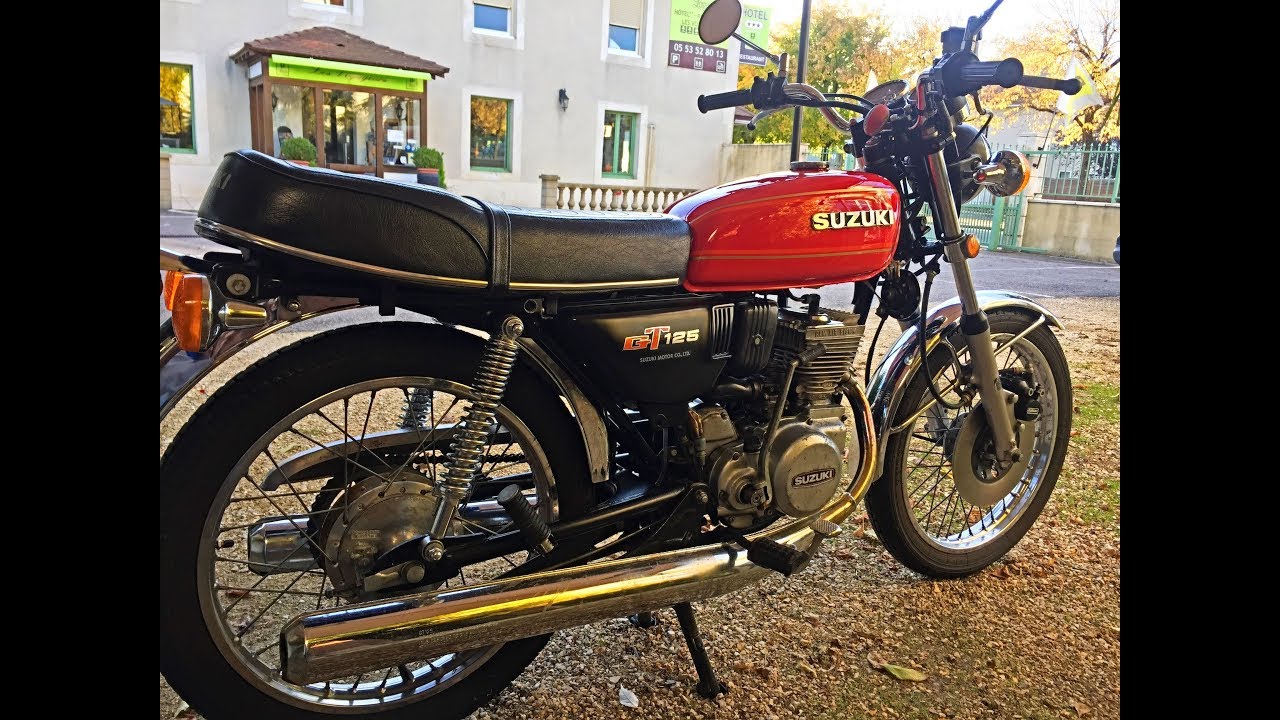 Suzuki GT 125 2 temps (1978) | Une moto légendaire