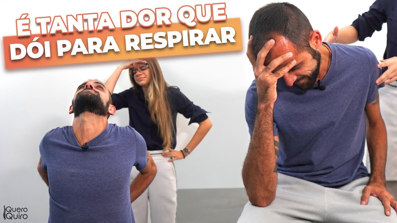 ELE TRAVOU COM UM ESPIRRO
