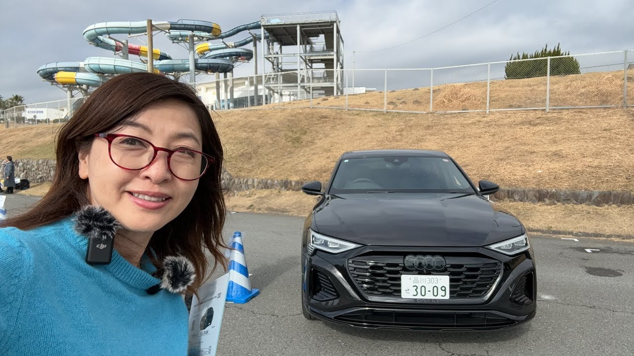 【ドライブLIVE】Audi Q8 e-tron Sportsback e-tron 55 ｒquattro S Line⭐️JAIA試乗会yumi yoshida【吉田由美ちゃんねる】