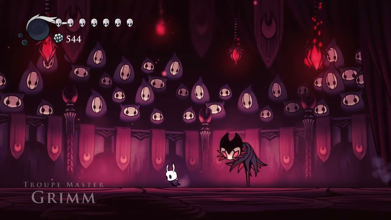 Defeating Grimm and obtaining GrimmChild | HollowKnight