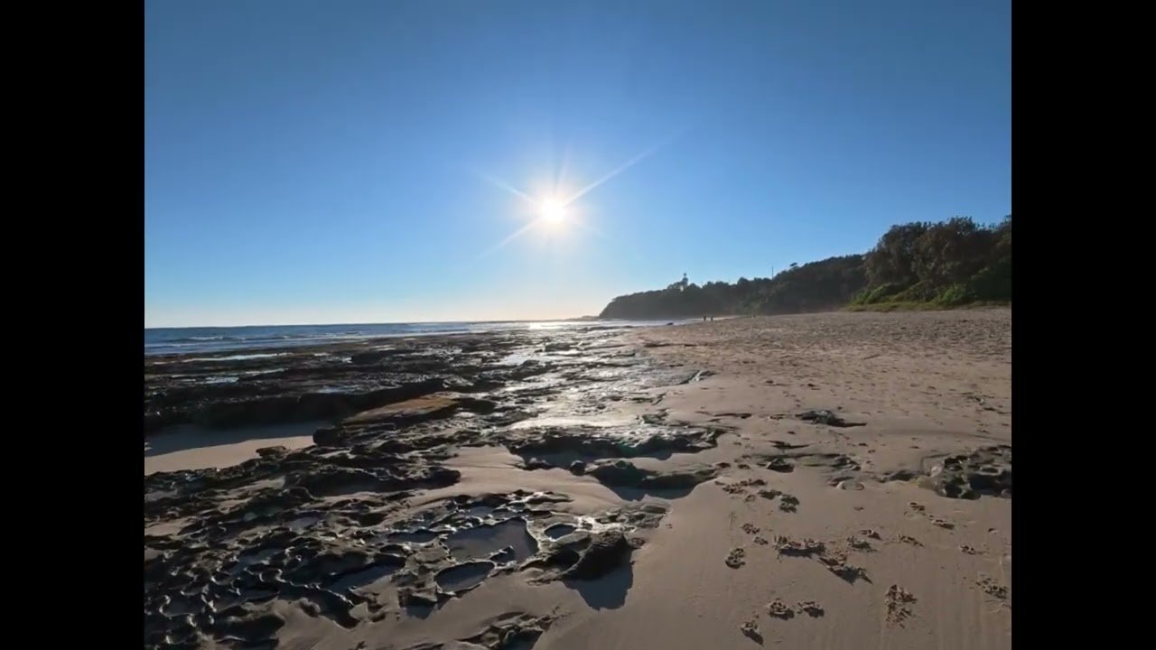 Beach walk at Norah Head 