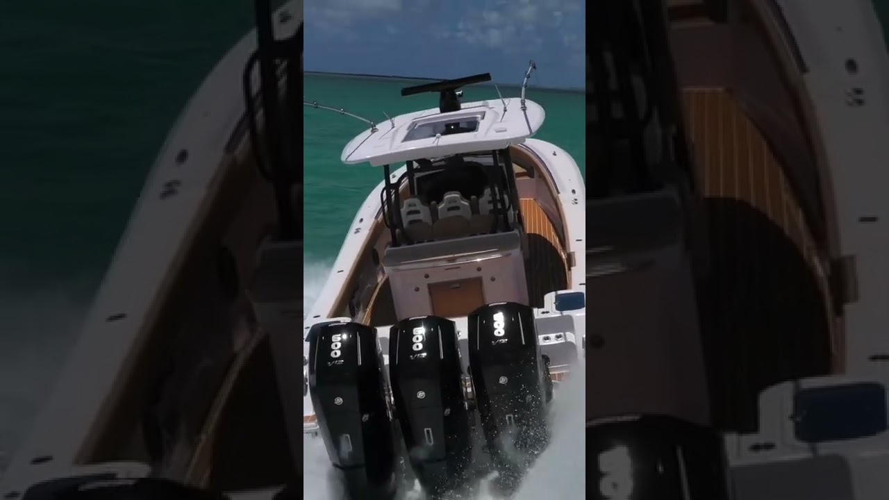 Blackwater 43 w/ triple 600 Mercury