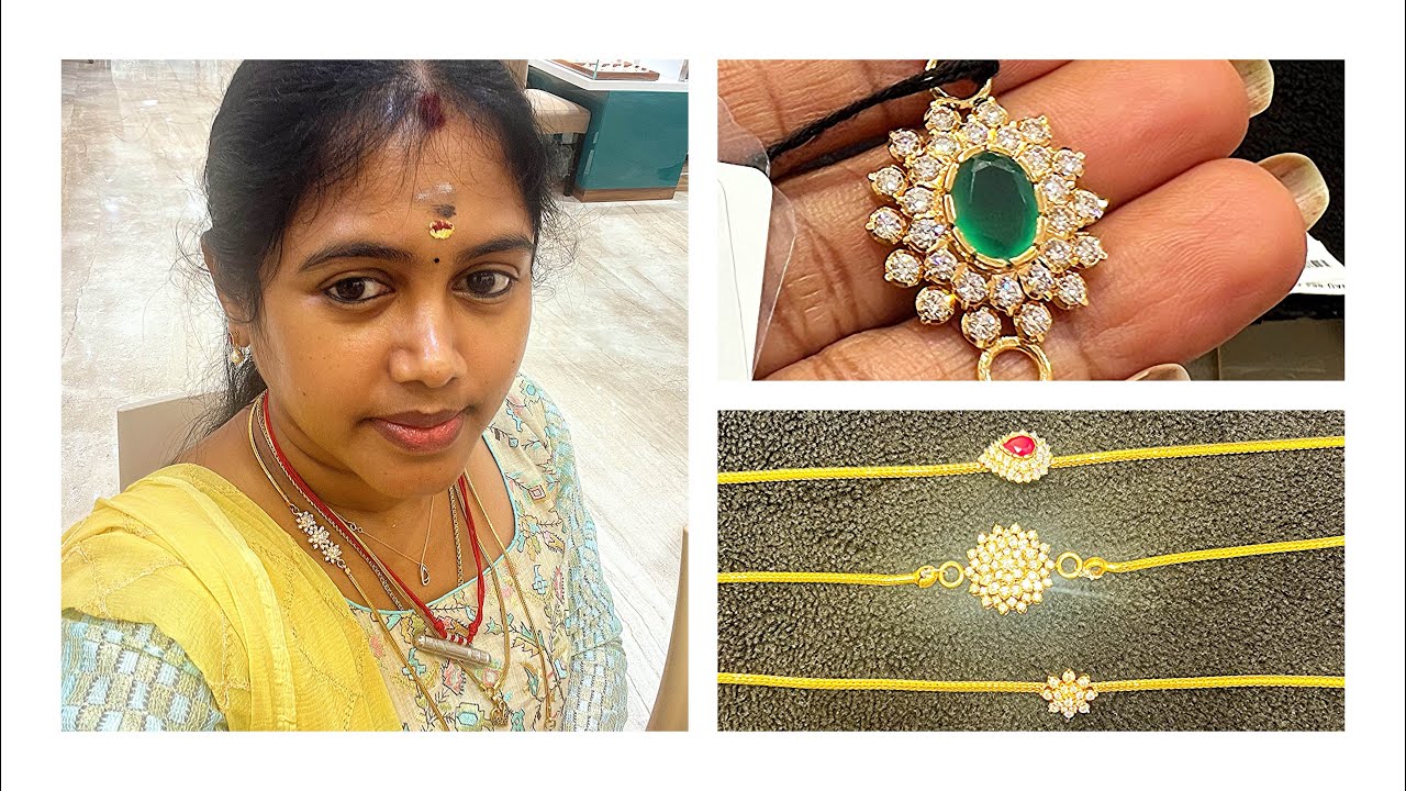 GRT Diamond Mogappu chain design 