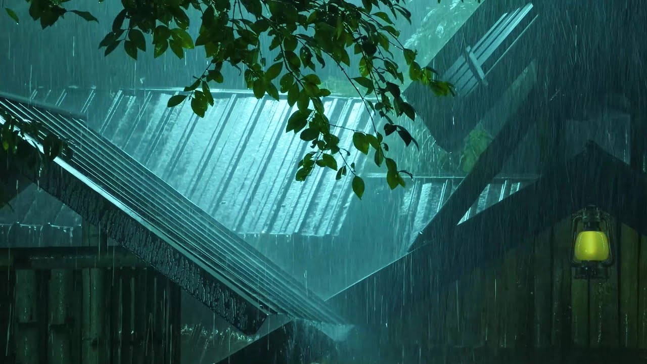 Heavy Rain & Thunderstorm | Relaxing Rain ASMR to Fall Asleep Fast and Stay Asleep