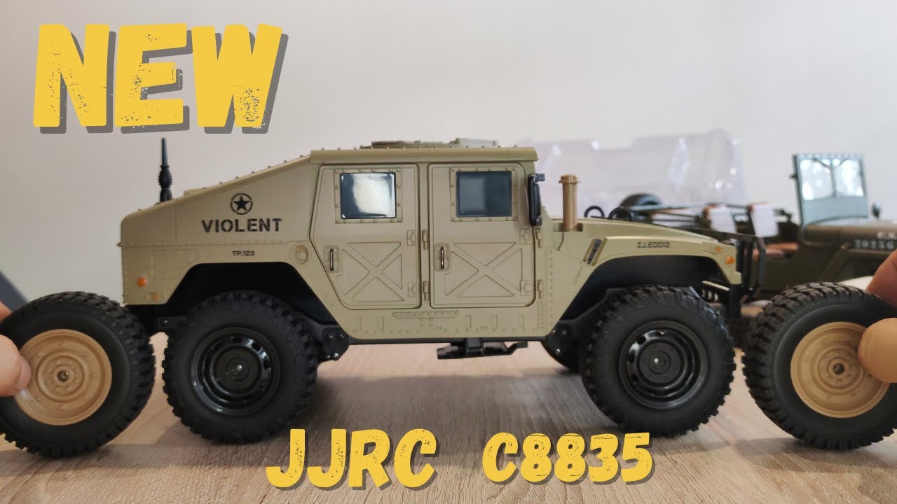 JJRC C8835 NEW RC CRAWLER  JEEP WILLYS MILITARY HUMMER 4X4