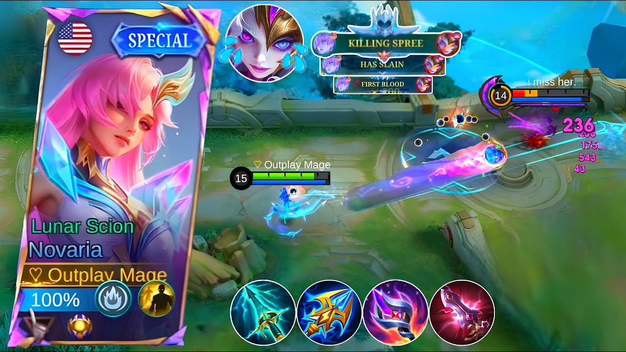 NOVARIA VS OBSIDIA OP META! NOVARIA BEST BUILD & EMBLEM 2026 | MOBILE LEGENDS