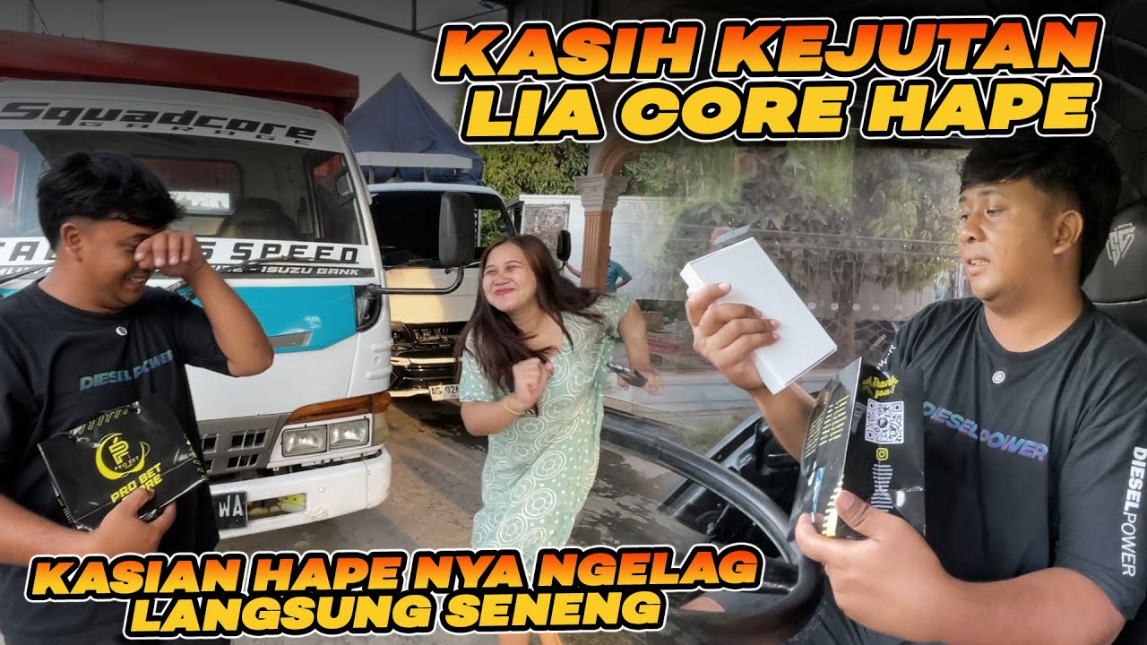 KIKI CORE KASIH KEJUTAN HAPE IPHONE KE ISTRINYA