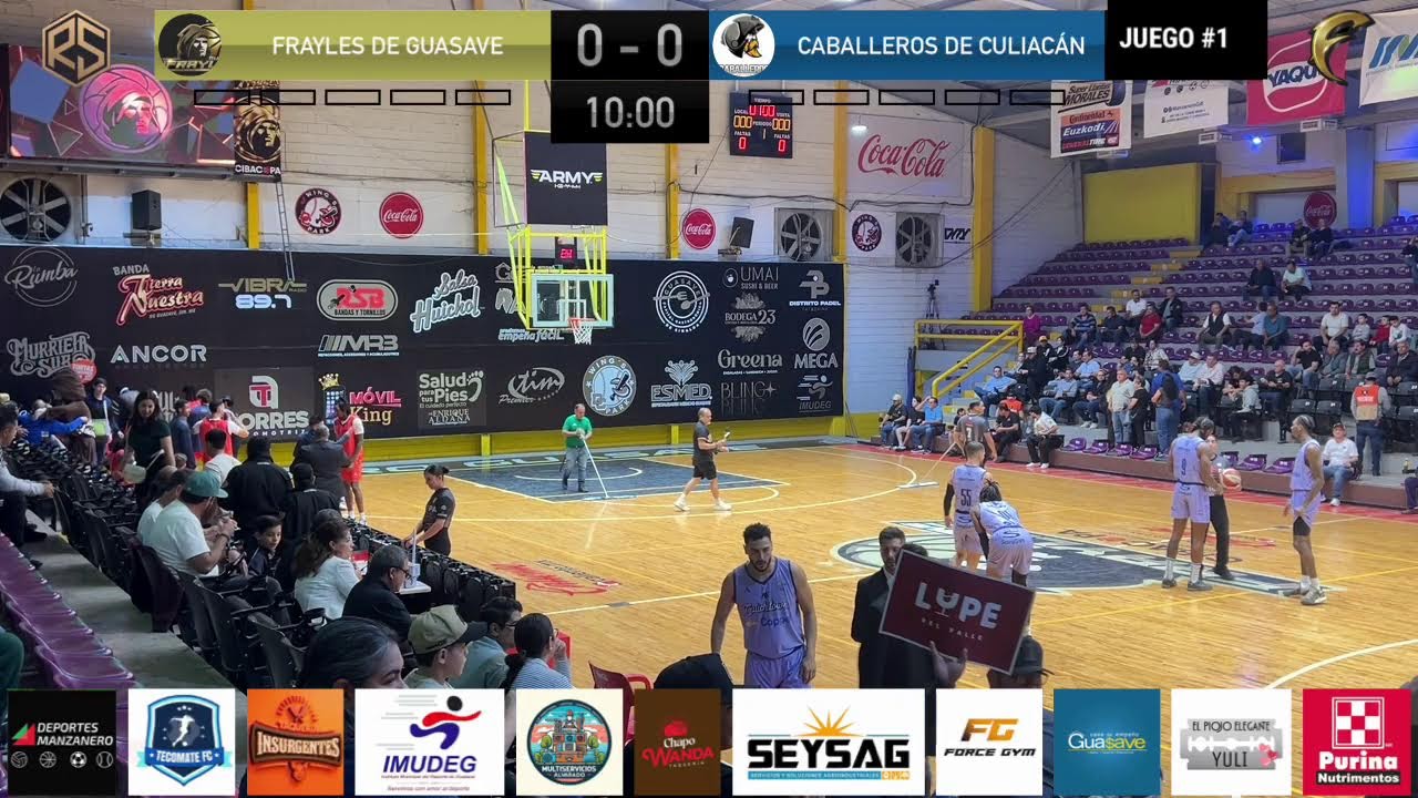Frayles de Guasave vs Caballeros de Culiacán