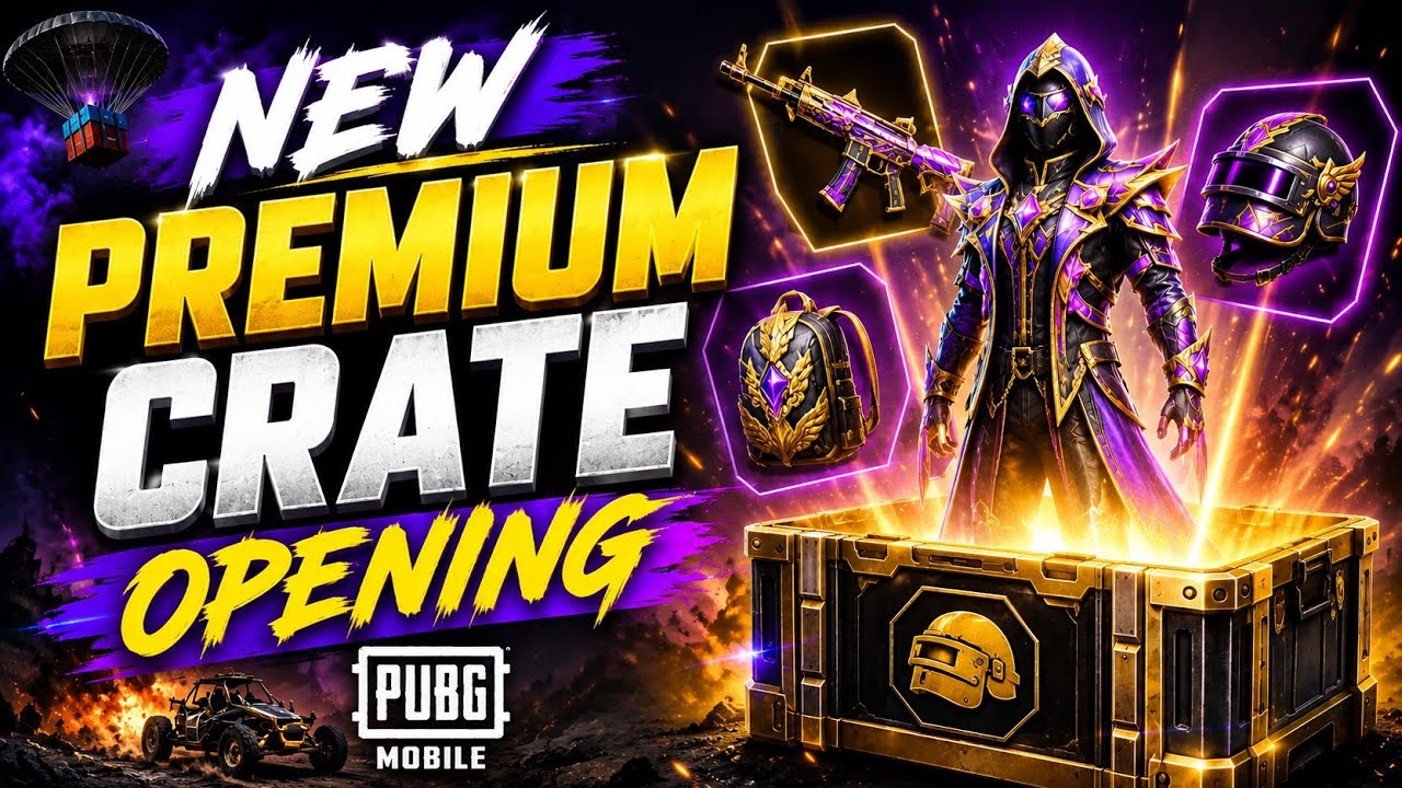 Free Upgradable AKM In Premium Crate.Nee Premium Crate Opening PUBG MOBILE#pubgmobile 