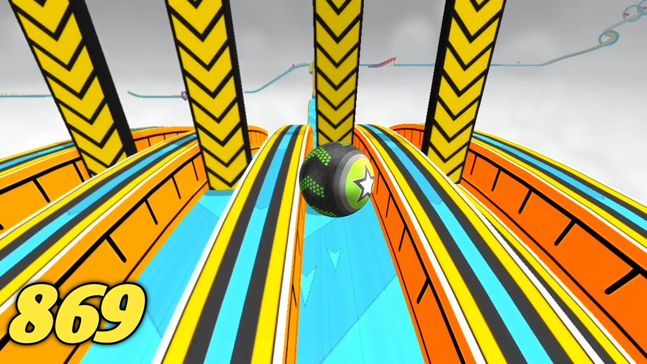 GOING BALLS VS 🥶 PORTAL RUN, EPIC SPEEDRUN HARD LEVELS GAMEPLAY 