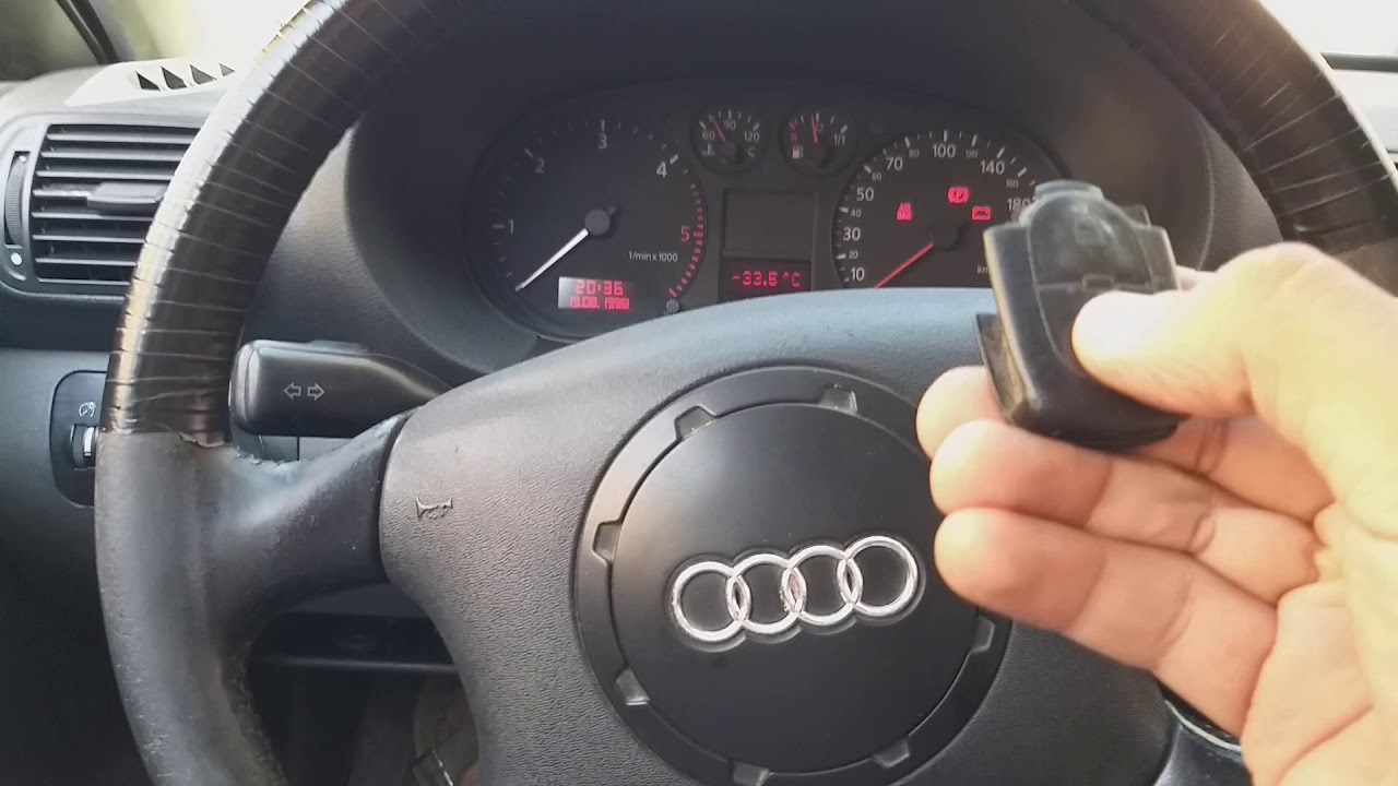 Programation télécommande audi a3 de 1998 au 2002