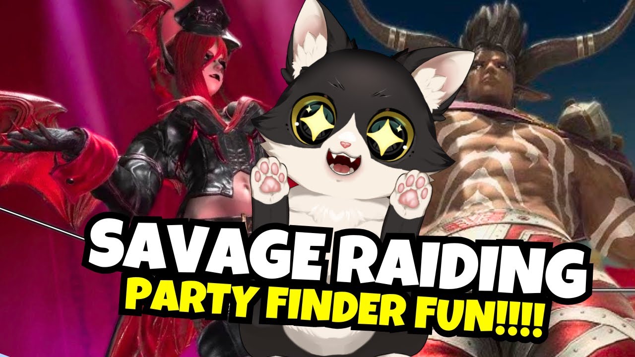 SAVAGE RAIDING IN PARTY FINDER?! | Kiwi Cat