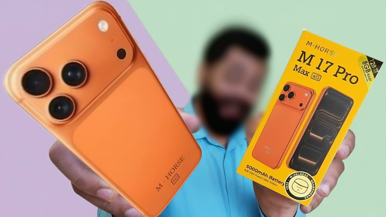 M Horse 17 Pro Max Unboxing, first look & hand's on