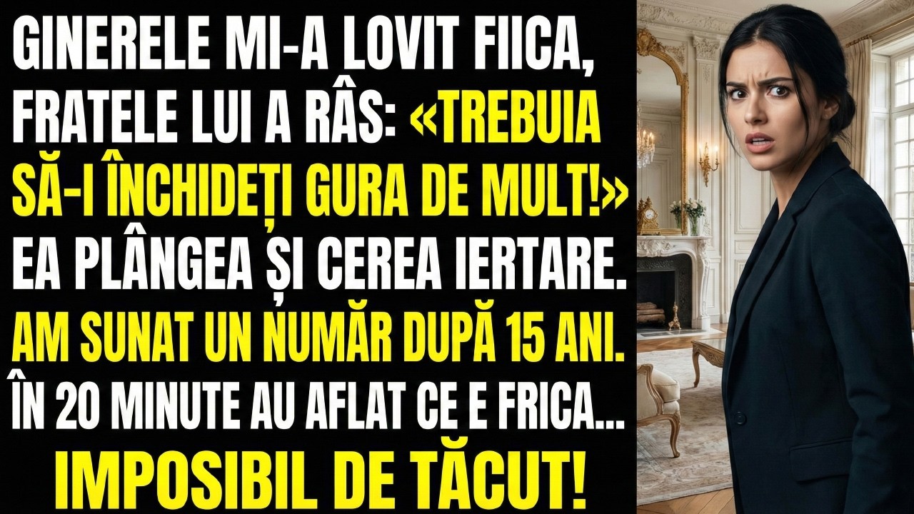 „Doi bărbați zdraveni își băteau joc de fiica mea și nu știau că peste 20 de minute vor implora...