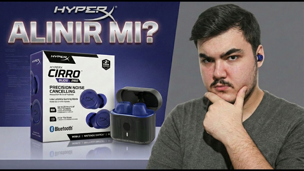 HyperX Cirro Buds Pro İnceleme ( 6 Ay Kullandım ! )