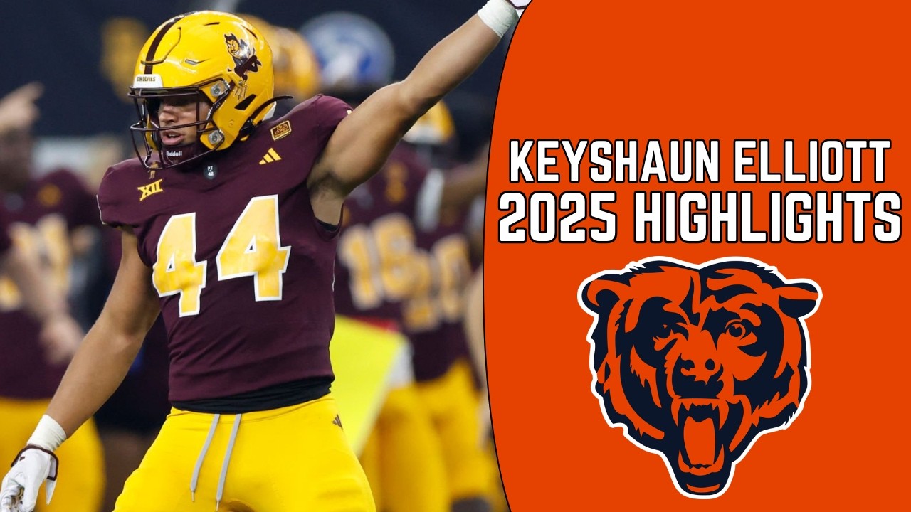 Keyshaun Elliott Highlights 🔥 | Welcome to the Bears