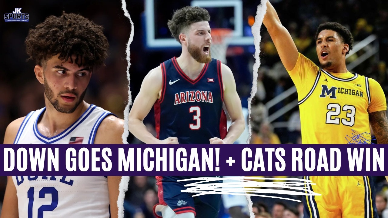 Duke Beats Michigan, Arizona Upsets Houston, & Team USA Hockey WINS GOLD | JK Sports