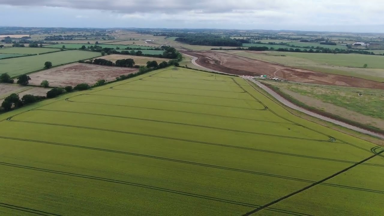 HS2 Construction Progress Radstone to Greatworth June 2022