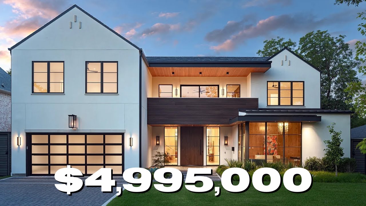 DALLAS REALTORS TOUR A $4.9M TRANSITIONAL HOME | You Won't Believe This Luxury House Tour!