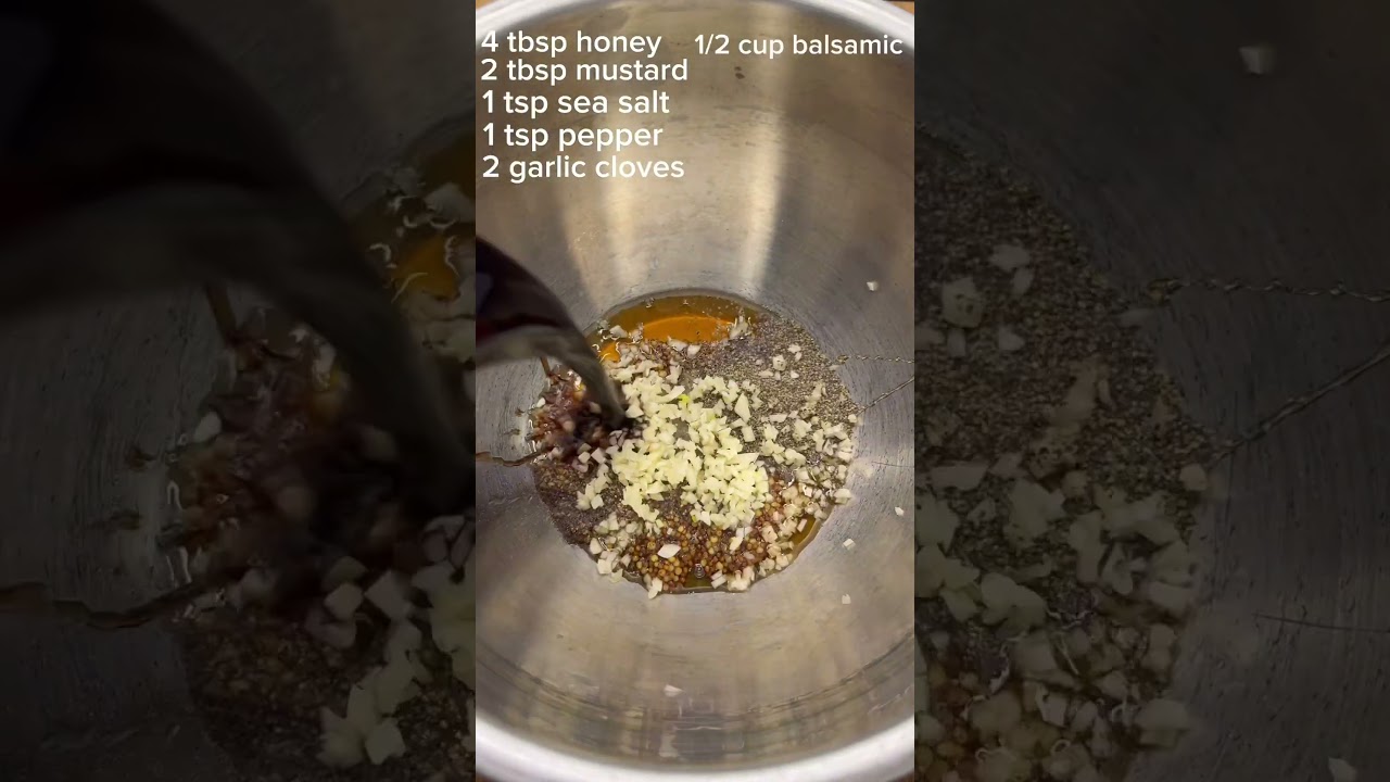 Quick and Delicious Balsamic Vinaigrette! 