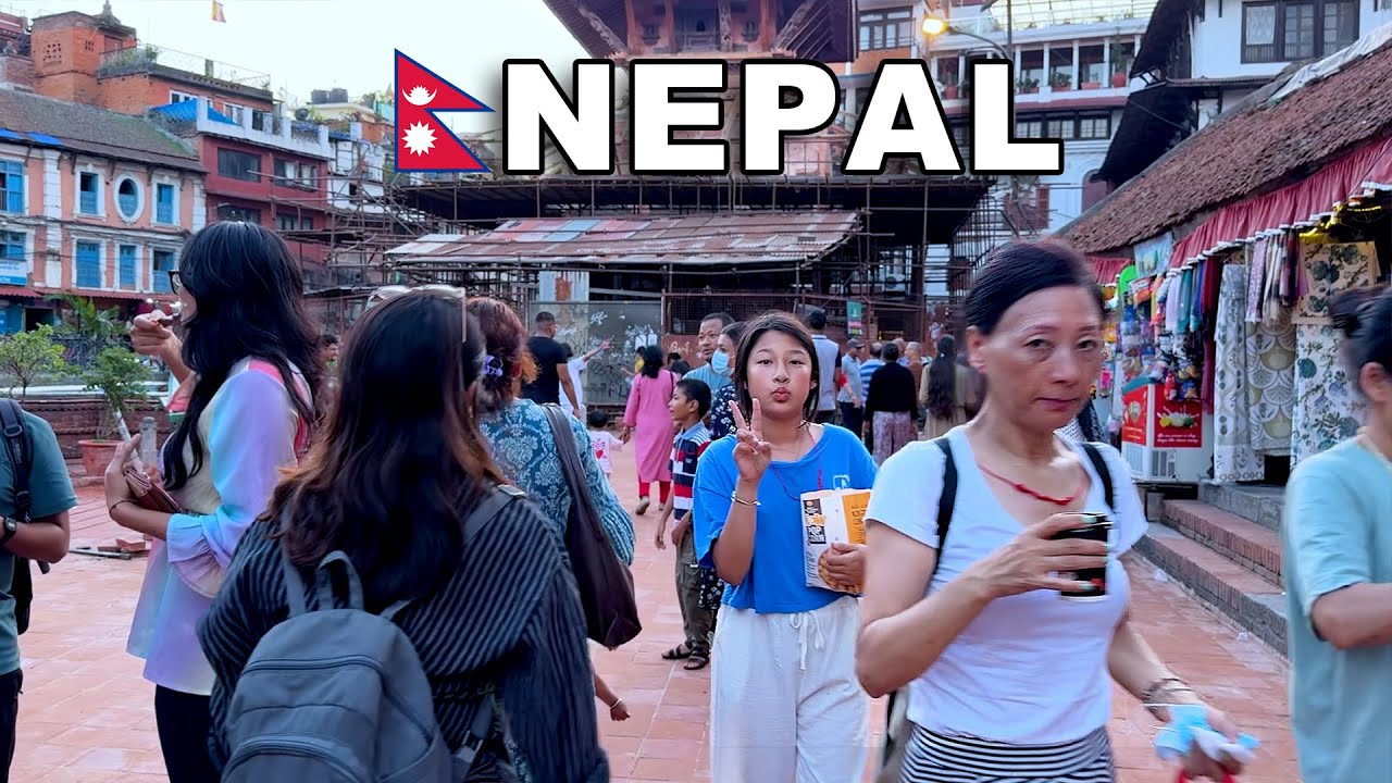 Life in NEPAL | poor but happy lifestyle in Nepal countryside! Peaceful & Relaxing Walking Tour vibe