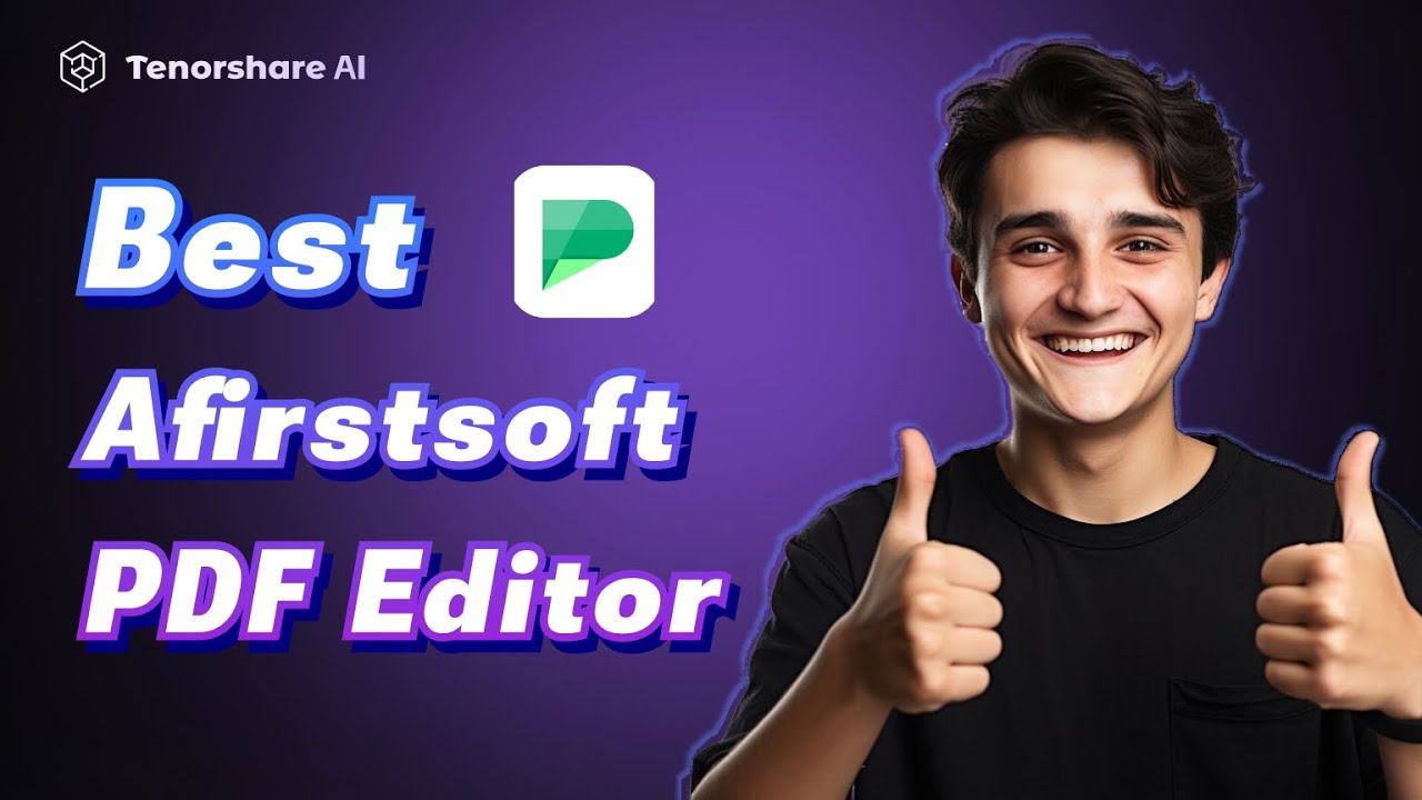 Best Free PDF Editor | Afirstsoft PDF Editor 2024