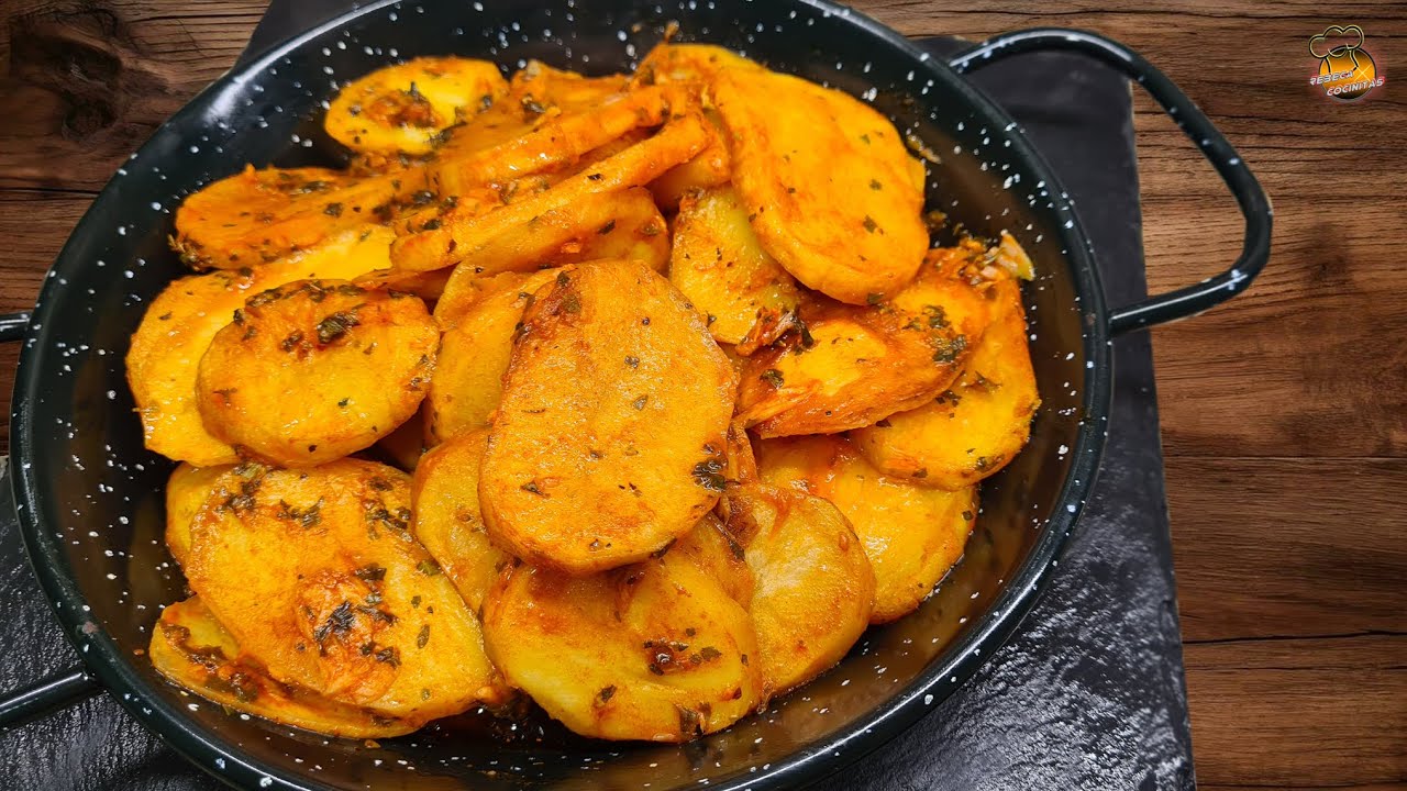 PATATAS  EN ADOBO AL ESTILO ANDALUZ 🥔😋-  FACILISIMAS , NO PODRAS PARAR DE COMERLAS #recetas #patatas