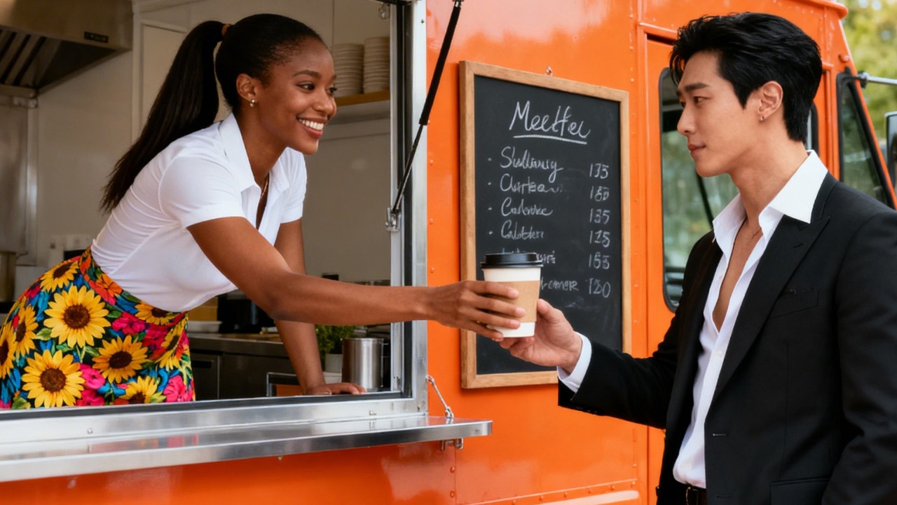 Poor Food Truck Girl Ignored the Korean Mafia Boss in Line—Until He Whispered, “Still Remember Me”