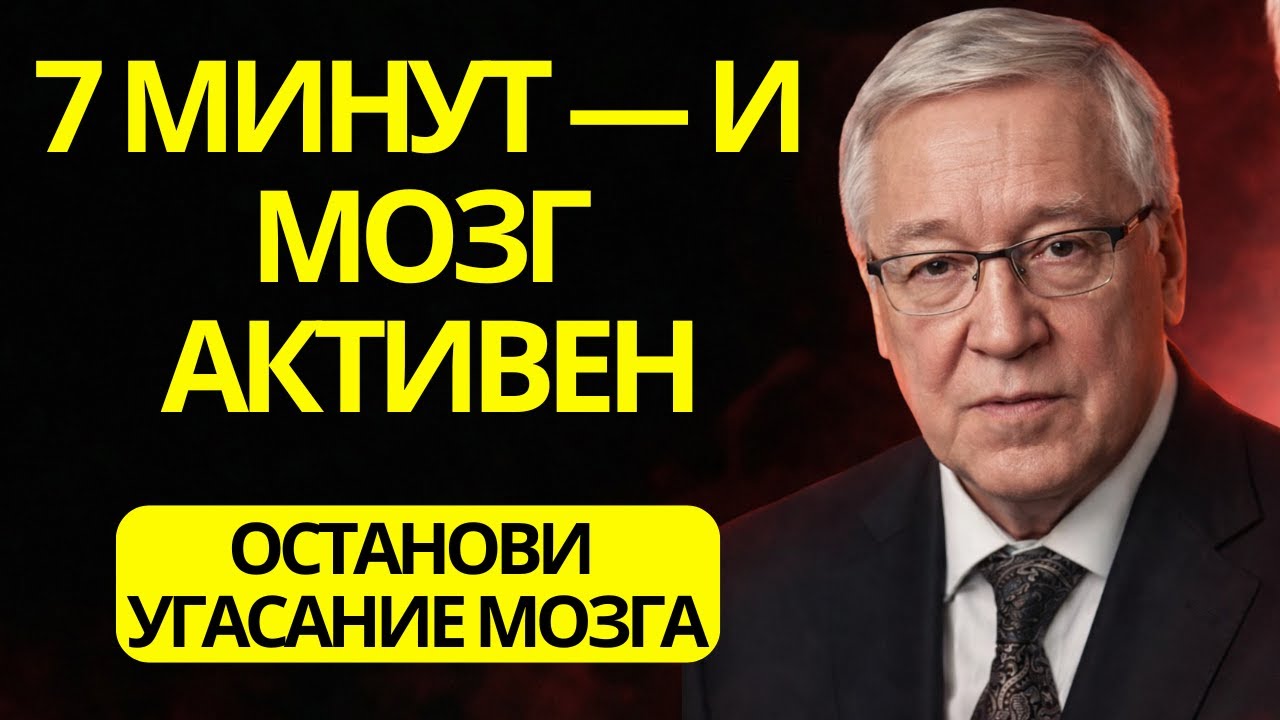 Этот 7-минутный ритуал активирует мозг и предотвращает умственную деградацию — объясняет Пётр Гаряев