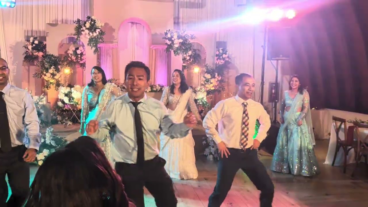 Dance Performance by Aesha, Ujina, Erika, Sumit, Ujjwal & Kamal | Salina–Echhit Wedding