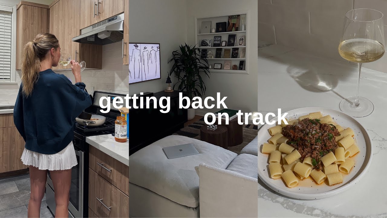 getting back on track after traveling: healthy habits, cooking, workouts, skincare